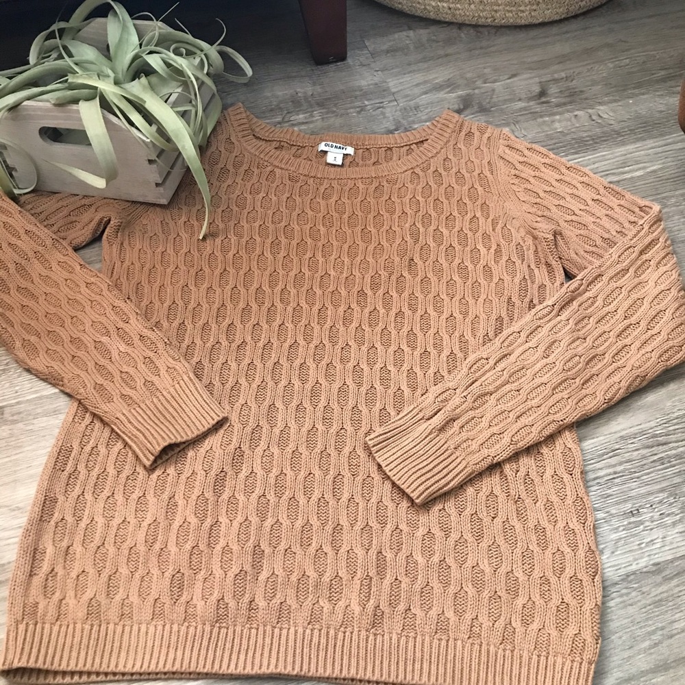Old Navy Camel, Knit Sweater